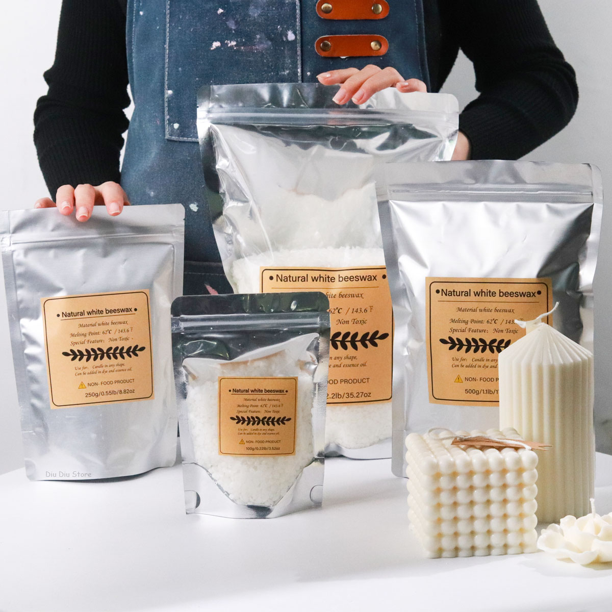 Candle Supplies Bulk - Cera d'api bianca Materiale per candele