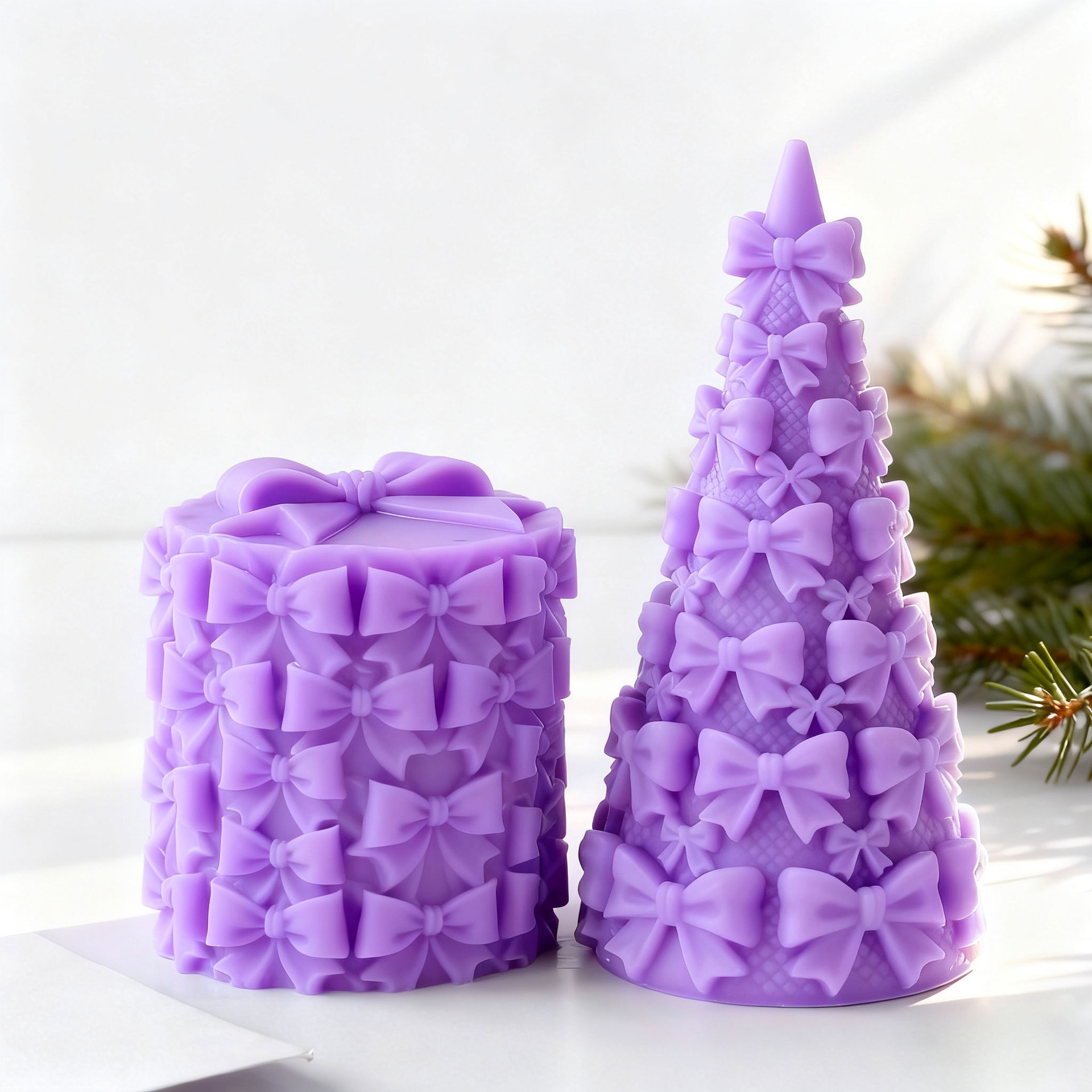 Candle Supplies Tins - Papillon 3D Confezione regalo per albero