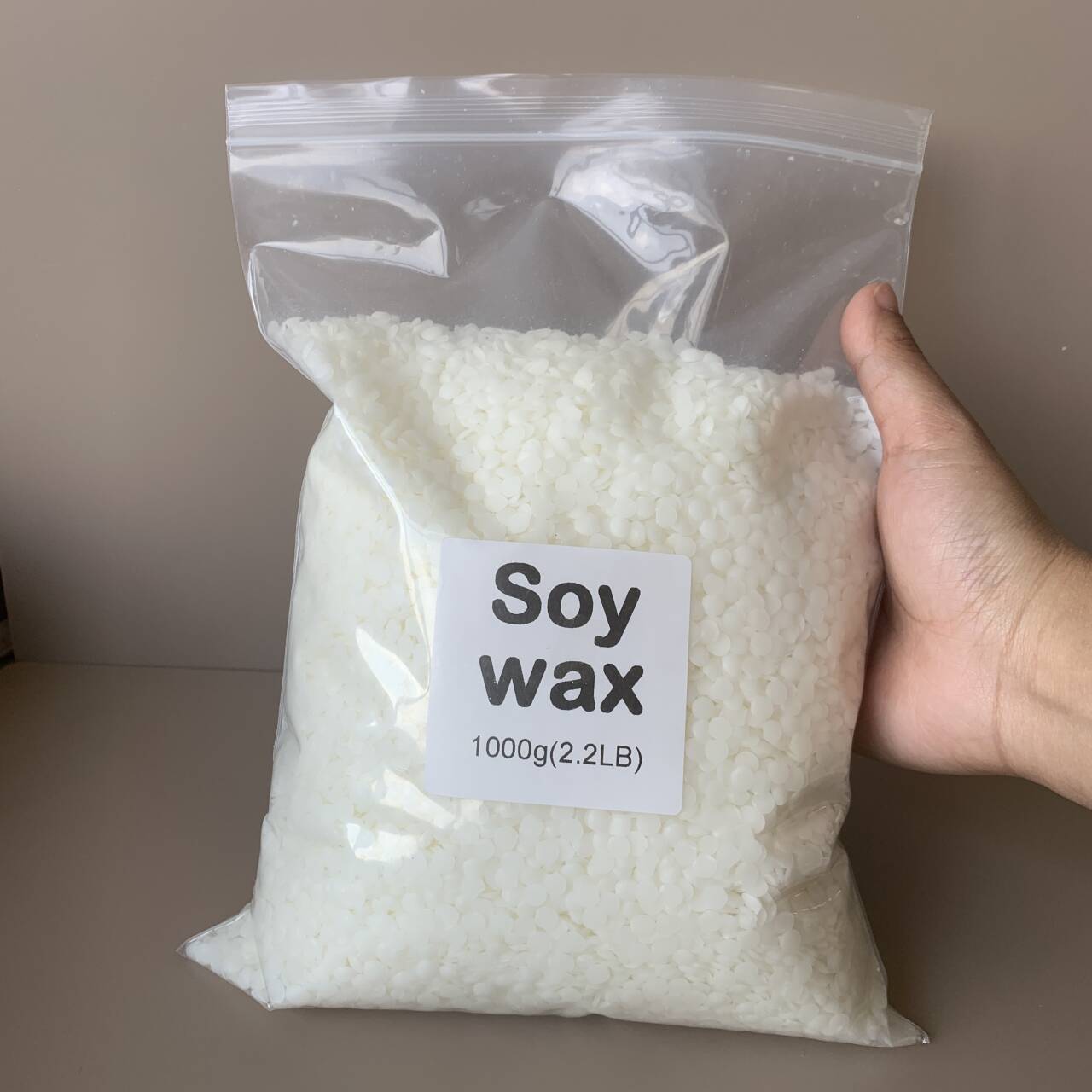 Candle Supplies Bulk - 50g-1000g 100% cera di soia naturale