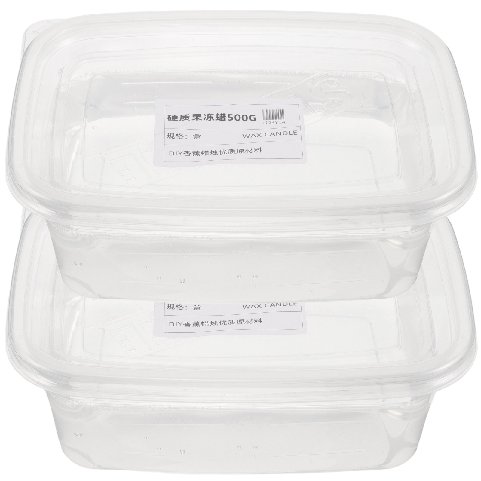 Candle Supplies Tins - Cera Gel Trasparente per Creazione Candele