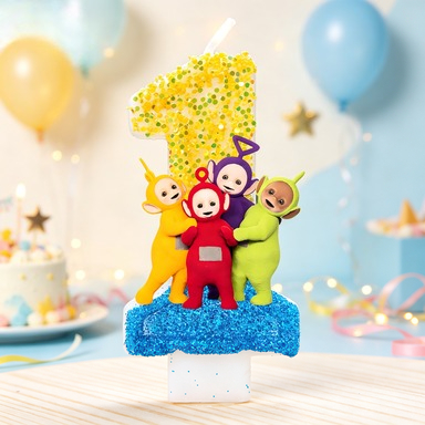 Candle Supplies Bulk - Candele di Compleanno a Tema Teletubbies,