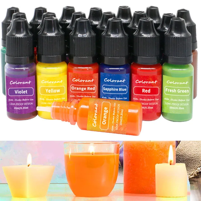 Candle Supplies Bulk - 20 colori ad alta concentrazione candela