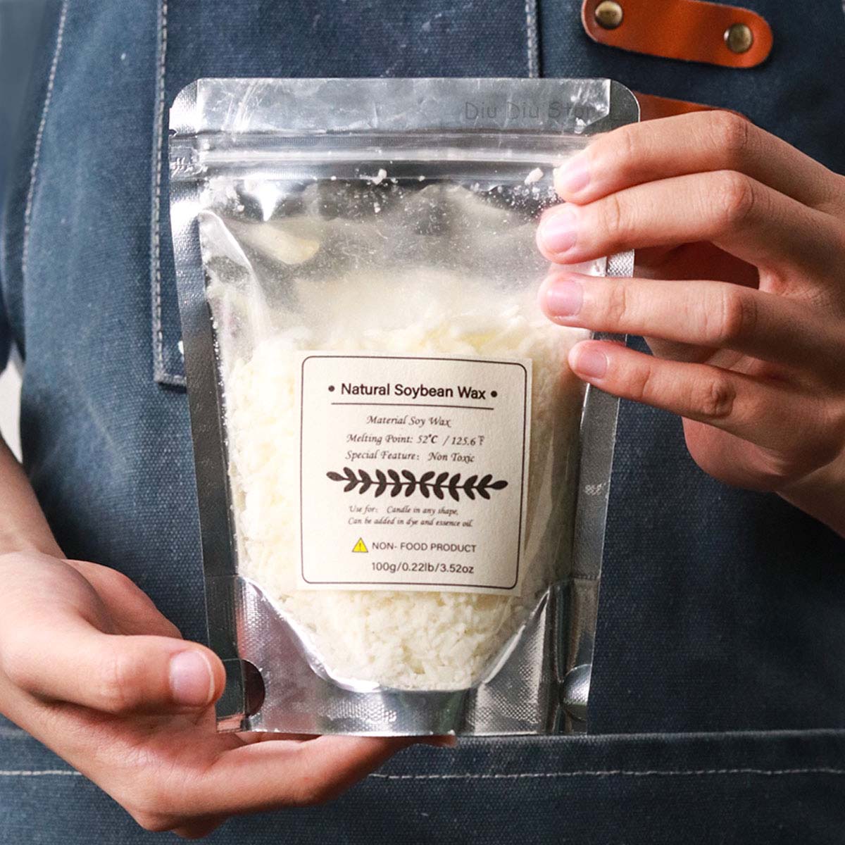 500g/1kg Naturale Cera di Soia - Candle Supplies Bulk recensione e prezzo