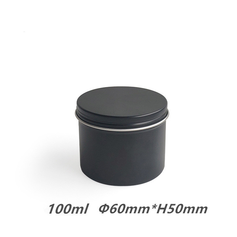 12/24 pezzi rotonda in metallo - Black Tin Candle recensione e prezzo