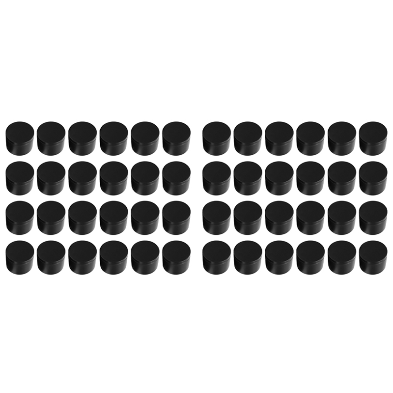 A93E-48 pezzi di barattoli di  - Black Tin Candle recensione e prezzo