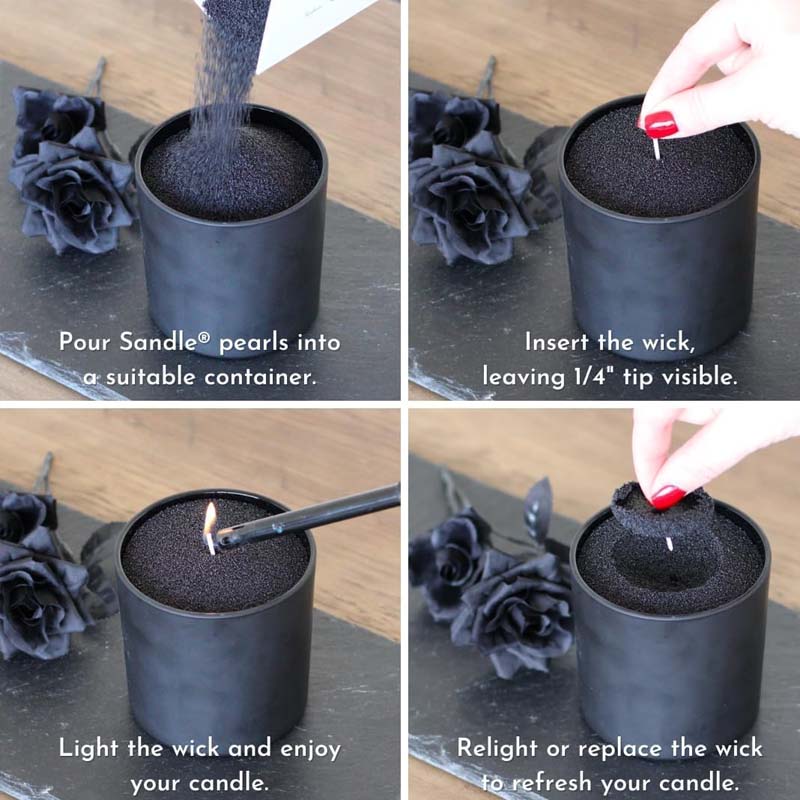 Sabbia Nera per Candele con St - Candle Supplies Tins recensione e prezzo