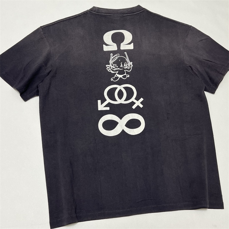 T-shirt nera lavata SAINT MICH - Black Tin Candle recensione e prezzo