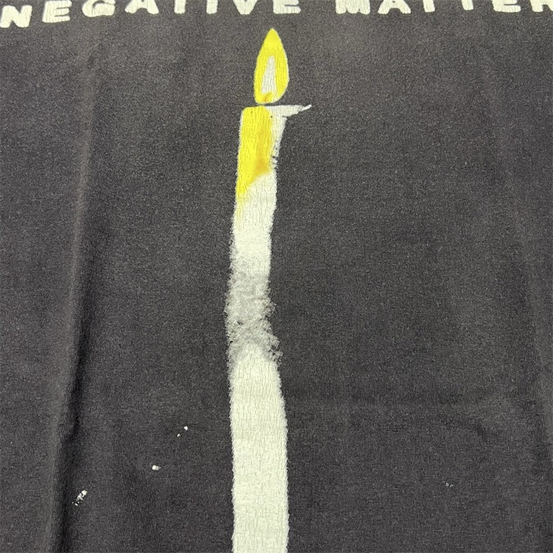 T-shirt nera lavata SAINT MICH - Black Tin Candle recensione e prezzo
